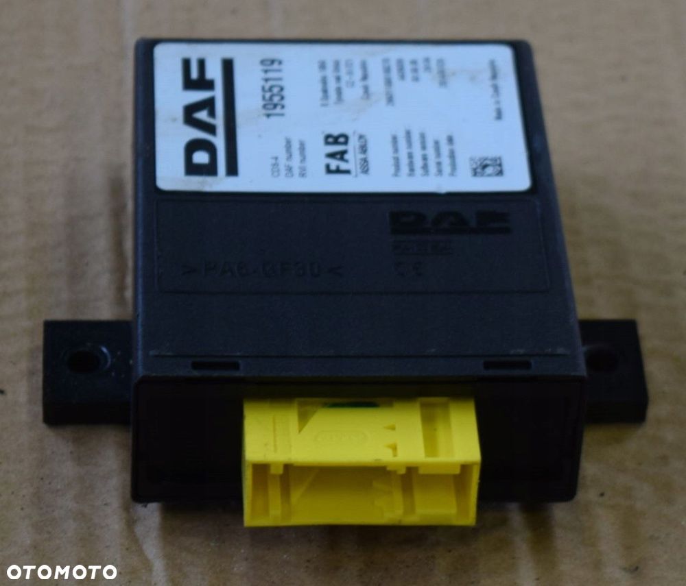 STEROWNIK FAB CDS-4 DAF XF 106 EURO 6 1955119 - 2