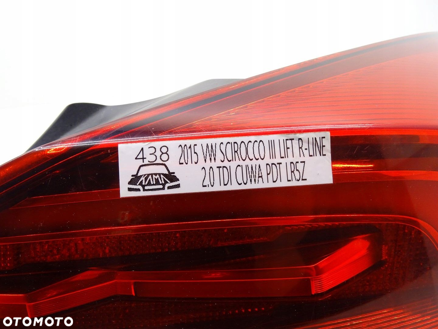 LAMPA LED PRAWY TYŁ PRAWA TYLNA VW SCIROCCO III LIFT R-LINE 1K8945208B - 5