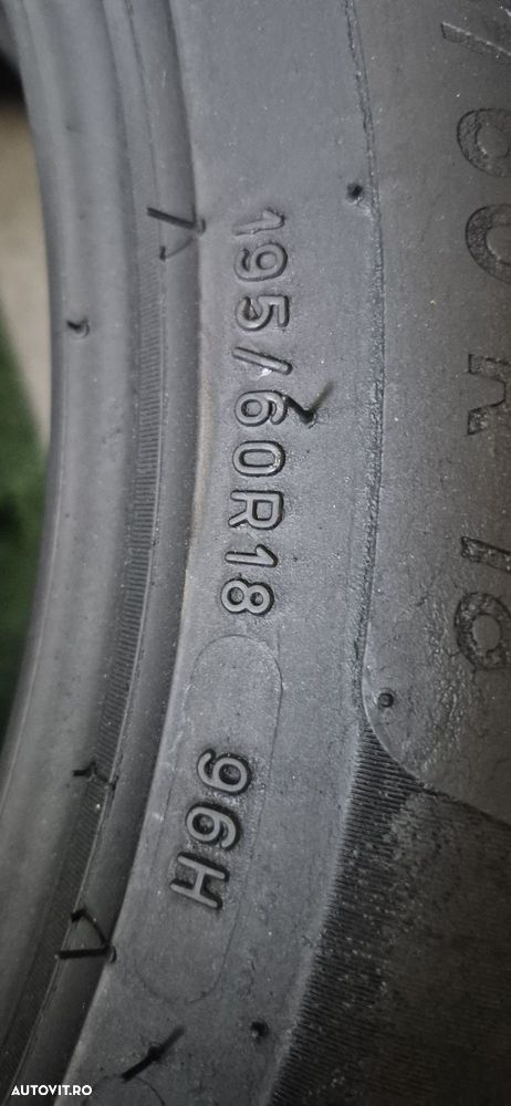 Anvelope 2x195 60 18 michelin dot23 mm 5.7 - 6