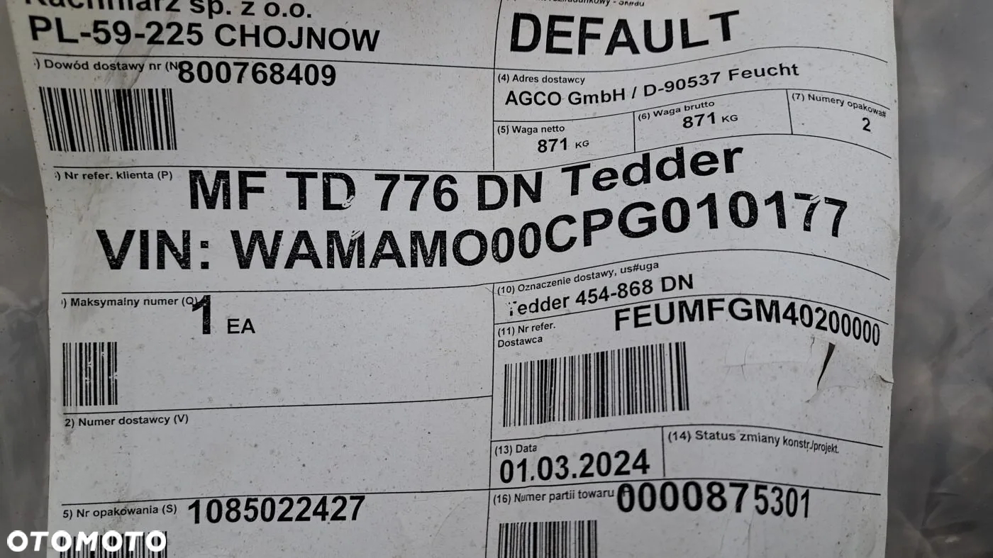 Massey Ferguson TD 776 DN - 2