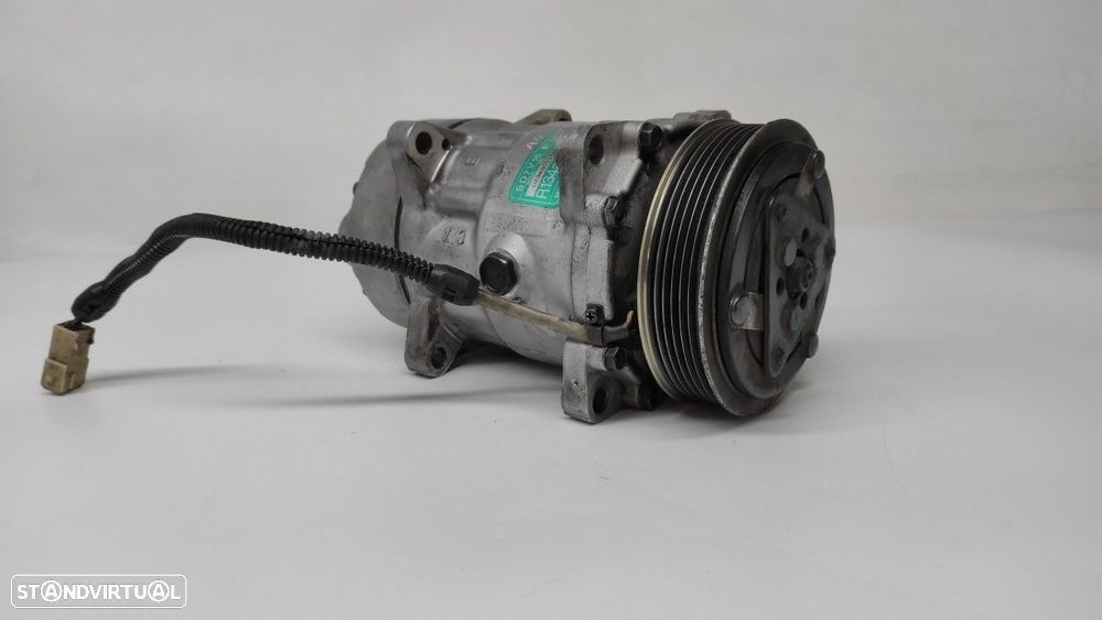 COMPRESSOR DE AR CONDICIONADO PEUGEOT 206 BERLINA XR - 6