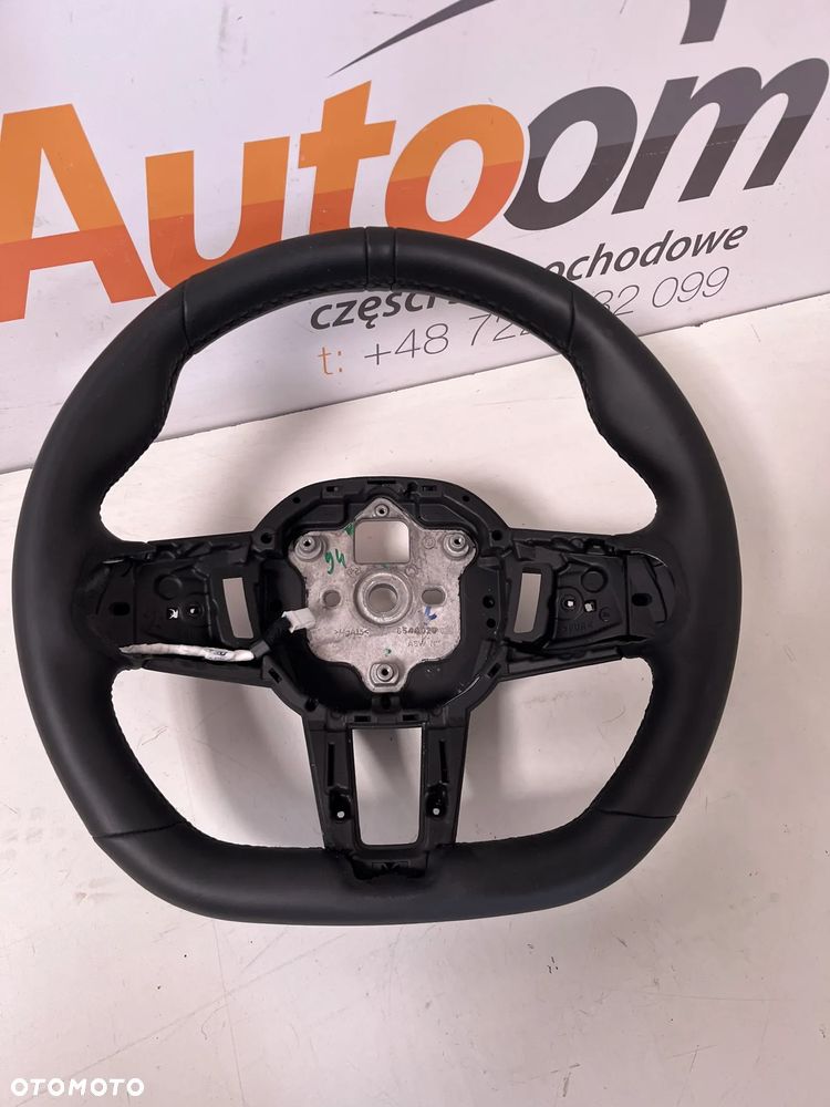 BMW G60 G70 M-PAKIET 5A42E48 KIEROWNICA SKÓRA CZARNA POD ŁOPATKI ŁADNA ORYGINAŁ - 1