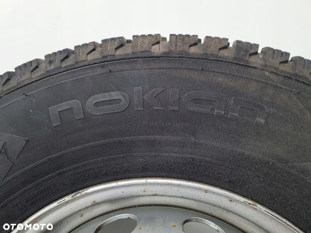 KOŁO ZAPASOWE zapas FELGA Iveco Daily 225/75 R16C 6x205 201080E Nokian 2021 - 8