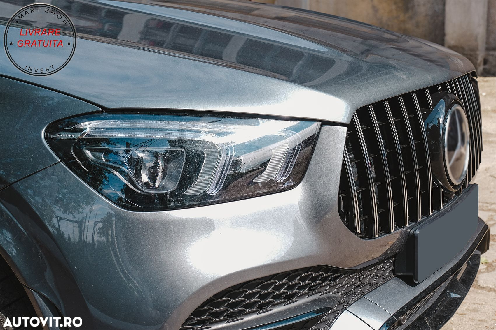 Grila Centrala Mercedes GLE SUV W167 V167 GLE Coupe C167 Sport Package (2019-Up) G- livrare gratuita - 13