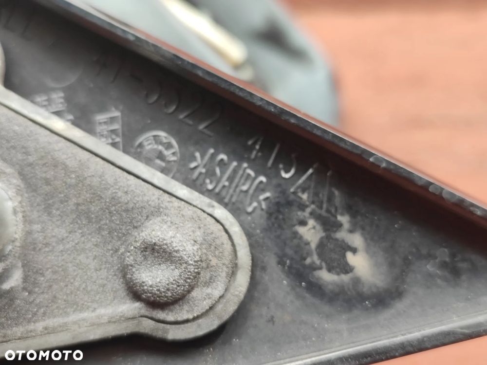 BMW E46 COUPE / CABRIO ORYGINALNE LEWE LUSTERKO ZEWNĘTRZNE WERSJA UK 5PIN + 4 PIN NA KOSTKĘ O NR. 41 3 322 413 OEM - 13
