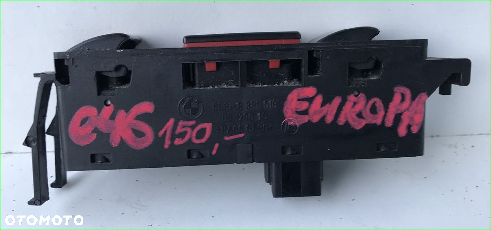 PANEL STEROWANIA SZYBAMI 8381518 KIEROWCY BMW E46 - 3