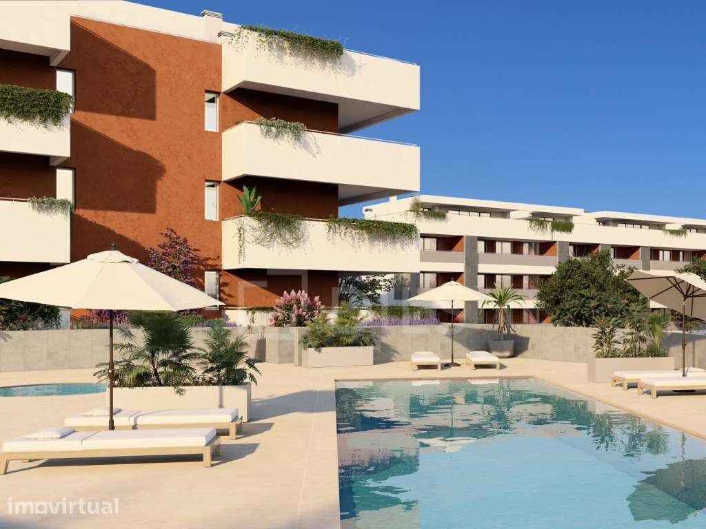 Apartamento T2 com varanda, em novo empreendimento, em Lagos - Grande imagem: 2/33