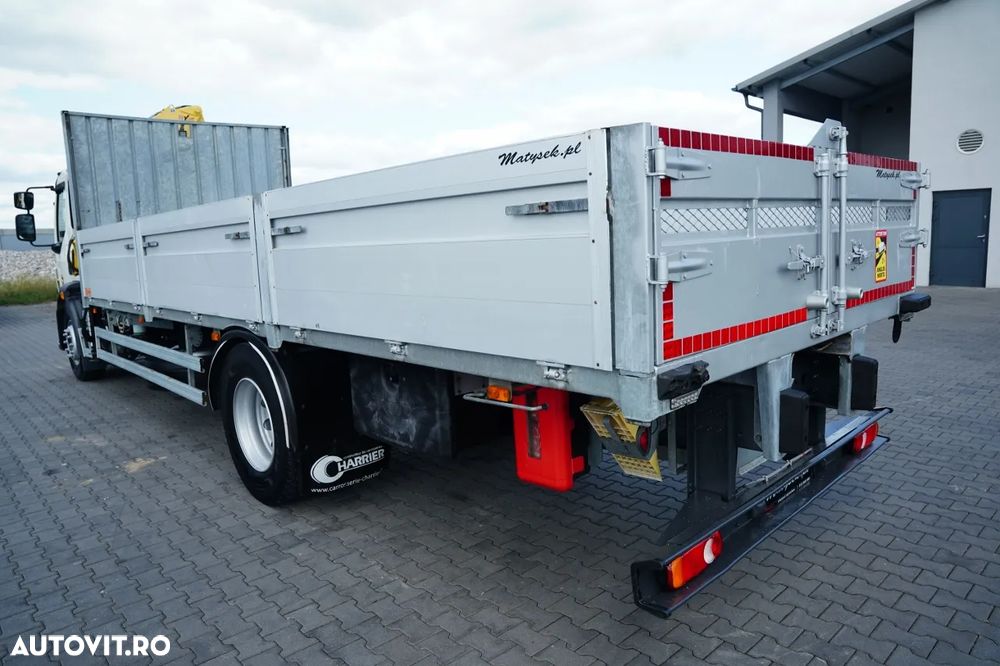 Volvo FL 280 / 4x2 / LIVRARE - 7,2 M / MACARA HDS HYVA HB 150- 10 M / CAPACITATE MAXIMĂ DE RIDICARE 5.200 KG / ROTATOARE / TELECOMANDĂ / CAMERĂ / EURO 6 - 15