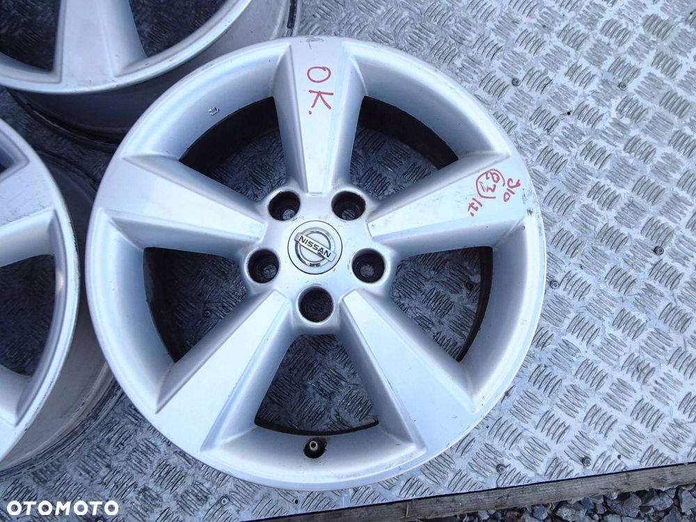 alufelgi kpl. nissan qashqai j10 17" 5x114.3 et 40 - 3