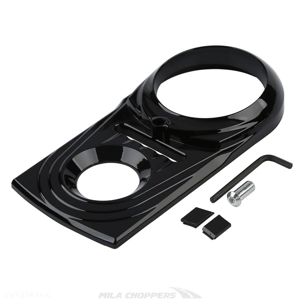 Osłona nakładka na licznik zbiornik Harley Davidson Softail Dyna - 3