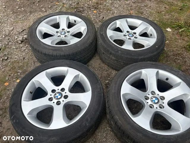 BMW x5 e53 x6 e46 e90 z4 x3 ładne 4 ALUFELGI 19 STYLING 132 srebrne proste oryqinał - 2
