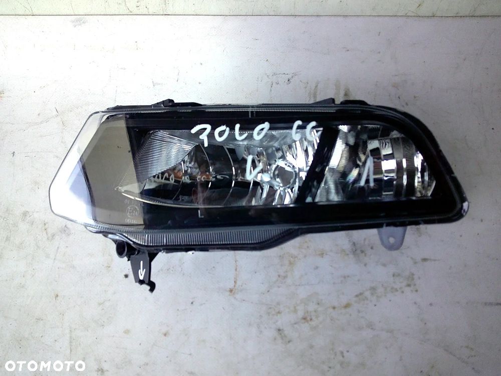 volkswagen polo 6r 6c halogen lewy nowy z uszk - 1