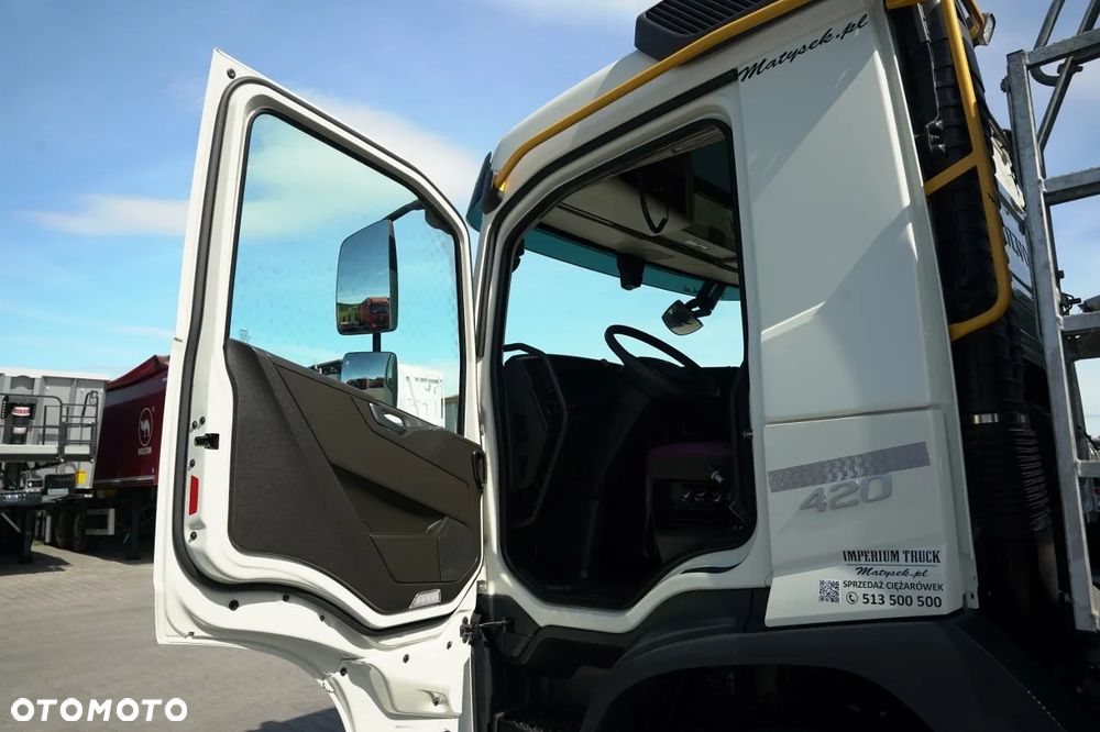 Volvo FMX 420 / 6X4 / WYWROTKA 3 STRONNA / MEILLER / 8 TYS KM / I-SHIFT / EURO 6 / - 26