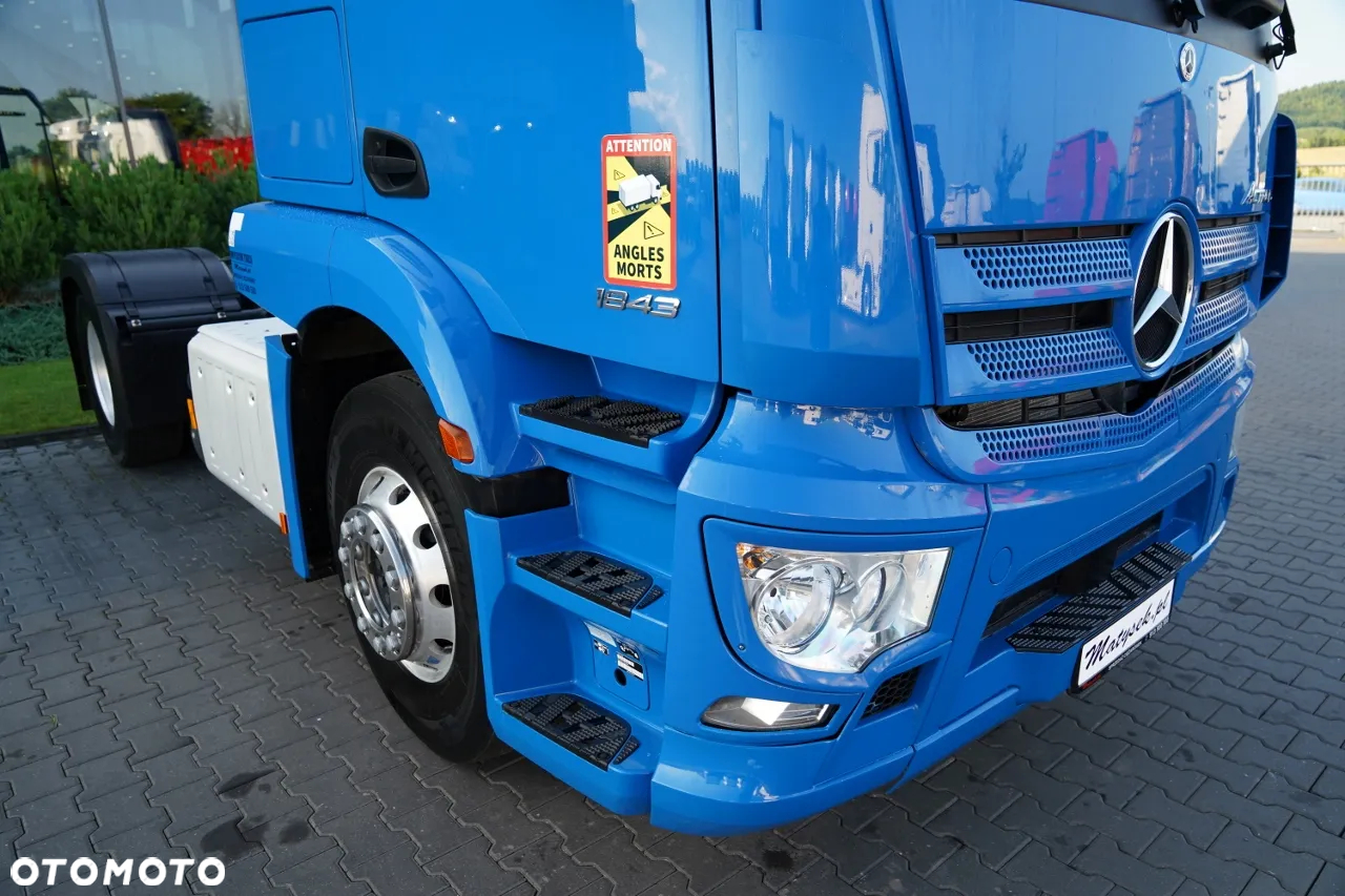 Mercedes-Benz ACTROS 1843 / PEŁNY ADR / ALUFELGI / EURO 6 / PO KONTRAKCIE SERWISOWYM / SPROWADZONY - 10