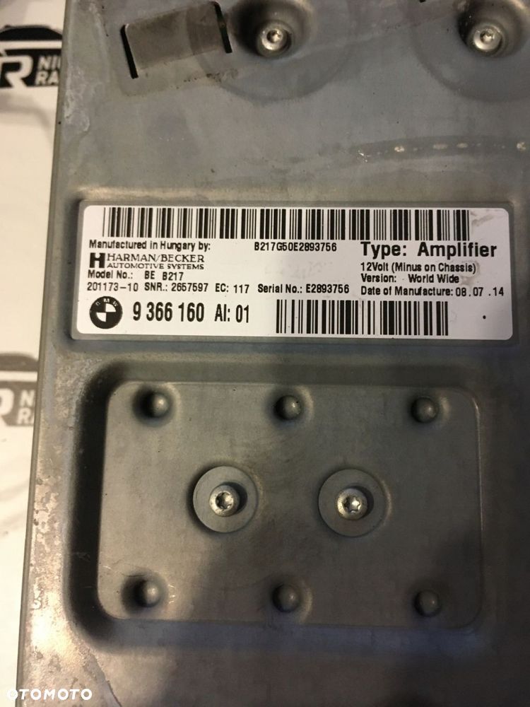 GŁOŚNIKI HARMAN KARDON BMW F31 GŁOŚNIK WZMACNIACZ - 11