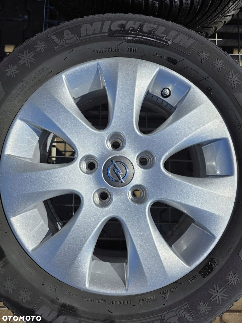 OPEL ASTRA J ZAFIRA C 5X115 FELGI ALUMINIOWE R 16 OPONY 215/60 CZUJNIKI - 5