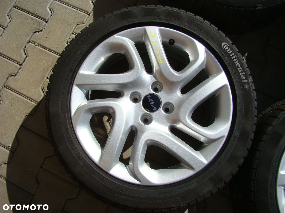 a495 4x100 Kia Stonic Hyundai Bayon 6,5jx17 opony zimowe 205/50 R17 - 3