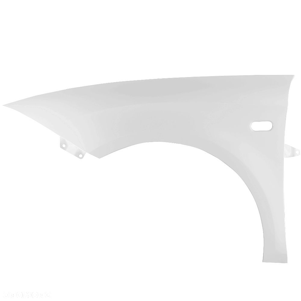 BLU Błotnik SEAT LEON II 2 1P1 LS9R Lewy Biały 2005-2012 przód GletscherWeiss - 2