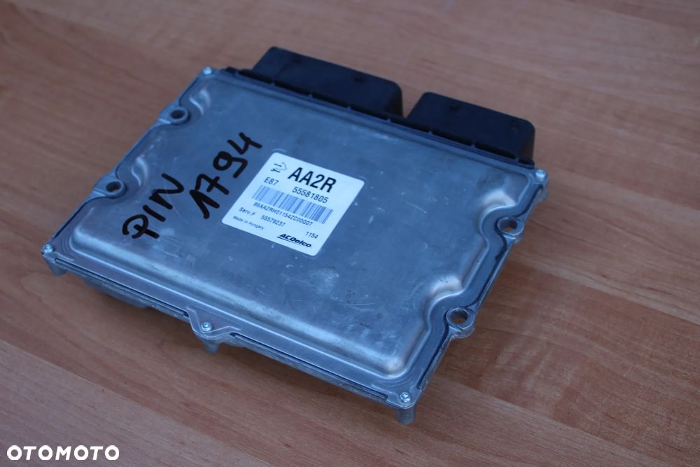 KOMPUTER STEROWNIK SILNIKA !Z PINEM! OPEL MERIVA B 1.7 CDTI 55581805 AA2R - 6