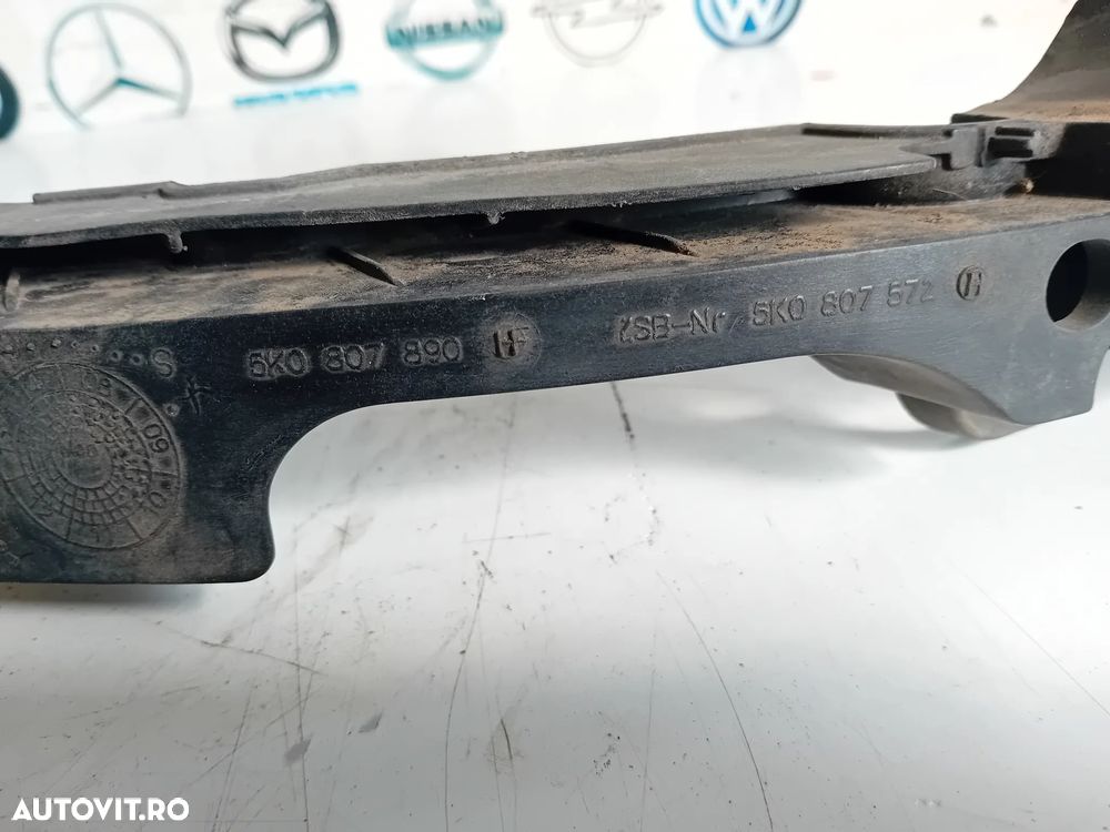 Suport Far Dreapta Vw Golf 6 VI Cod 5K0807890 An 2009-2014 - 5