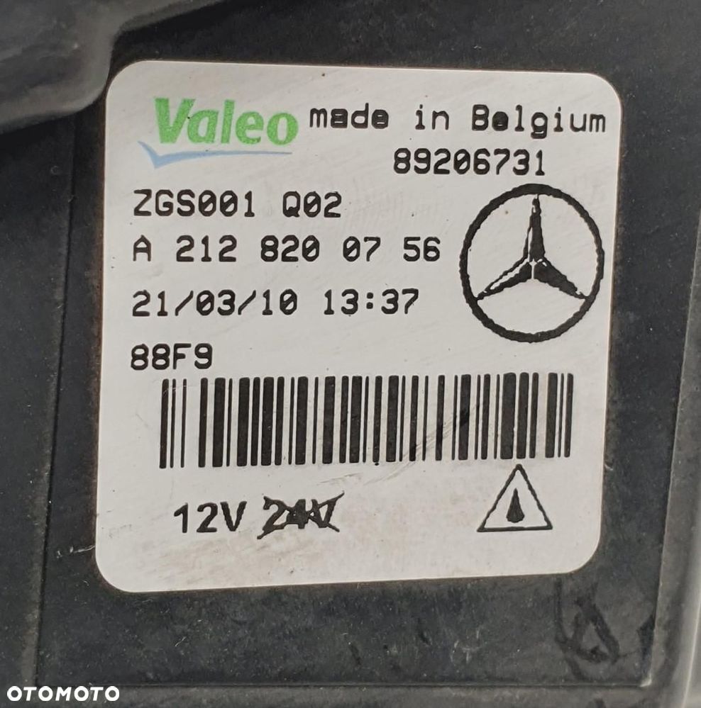 LAMPA JAZDY DZIENNEJ LED LEWA MERCEDES W212 - 5