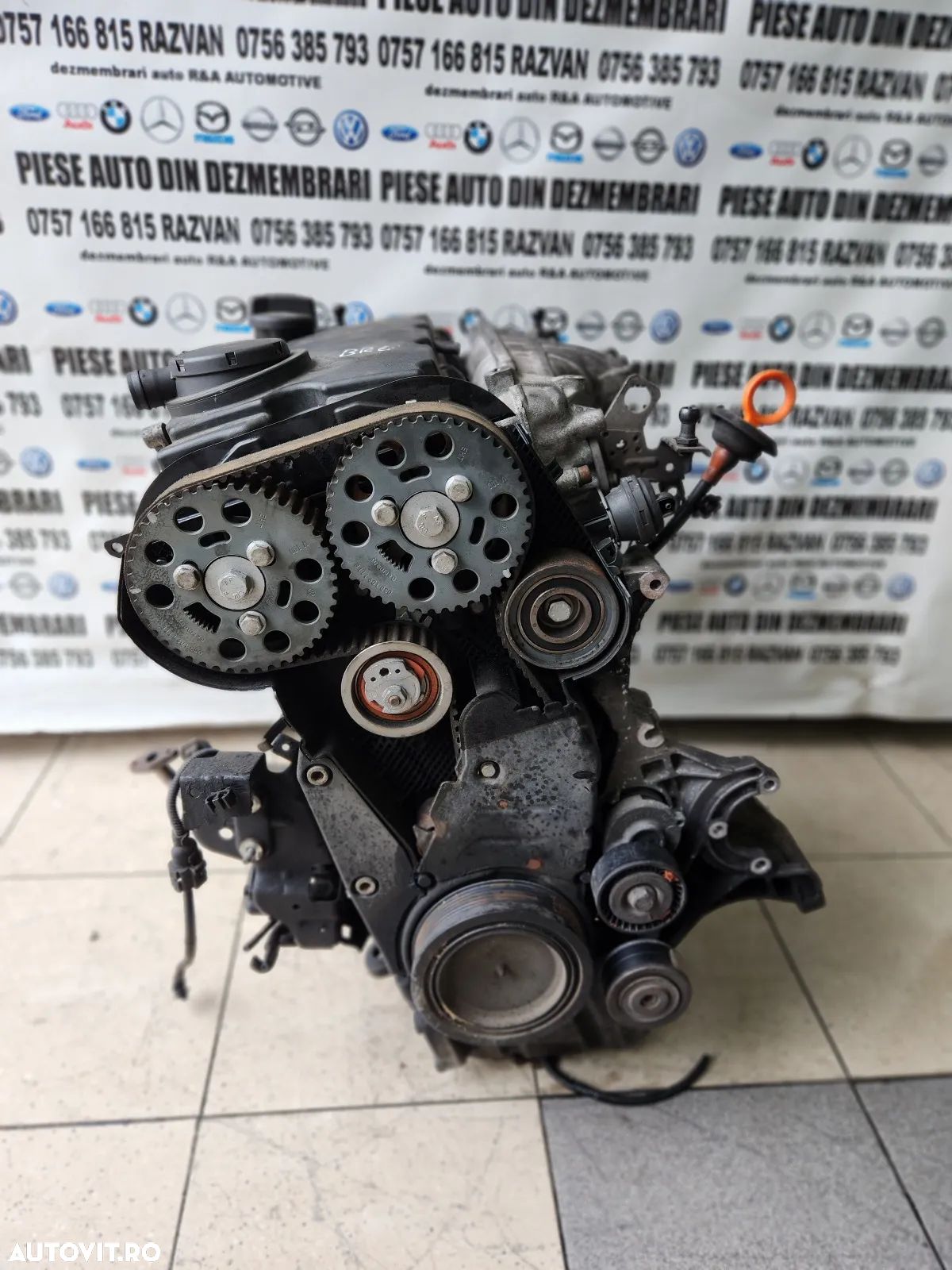 Motor Vw Audi 2.0 Tdi BRE Audi A4 B7 A6 C6 Vw Motor BRE Cu Garantie - Dezmembrari Arad - 1