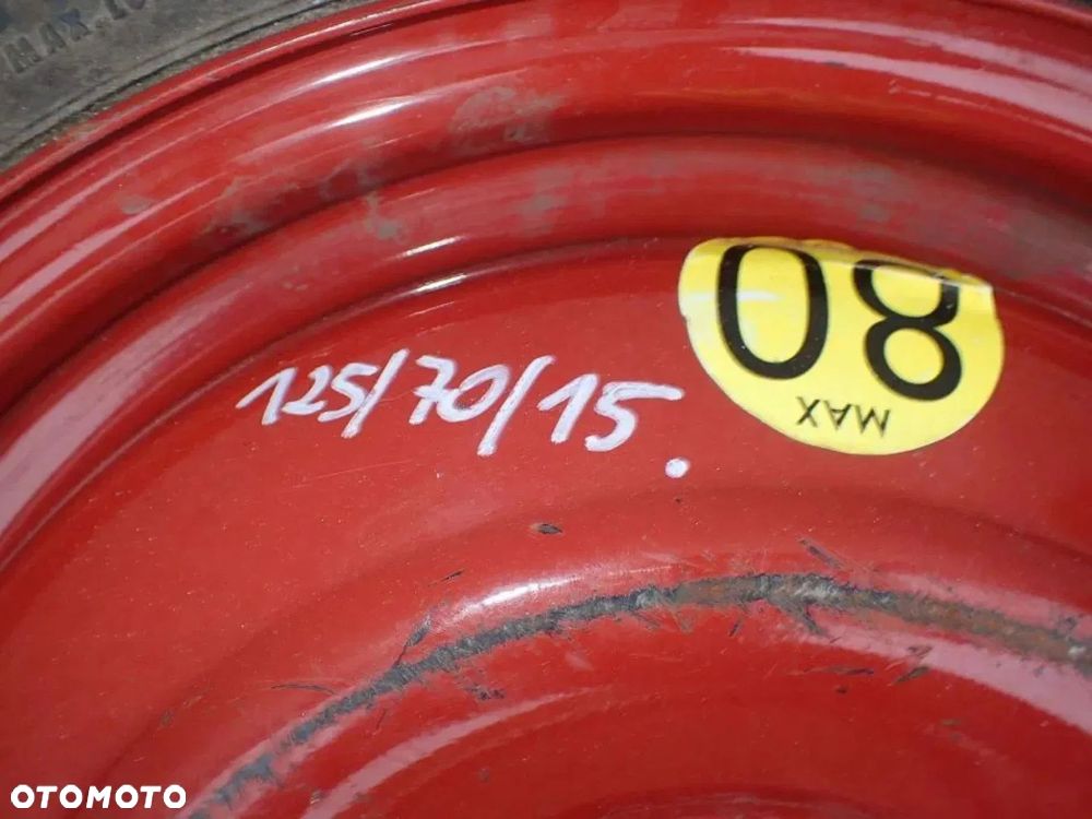 KOŁO ZAPASOWE SUZUKI SWIFT 4X114,3 ET 45 125/70/15 RADOM - 3