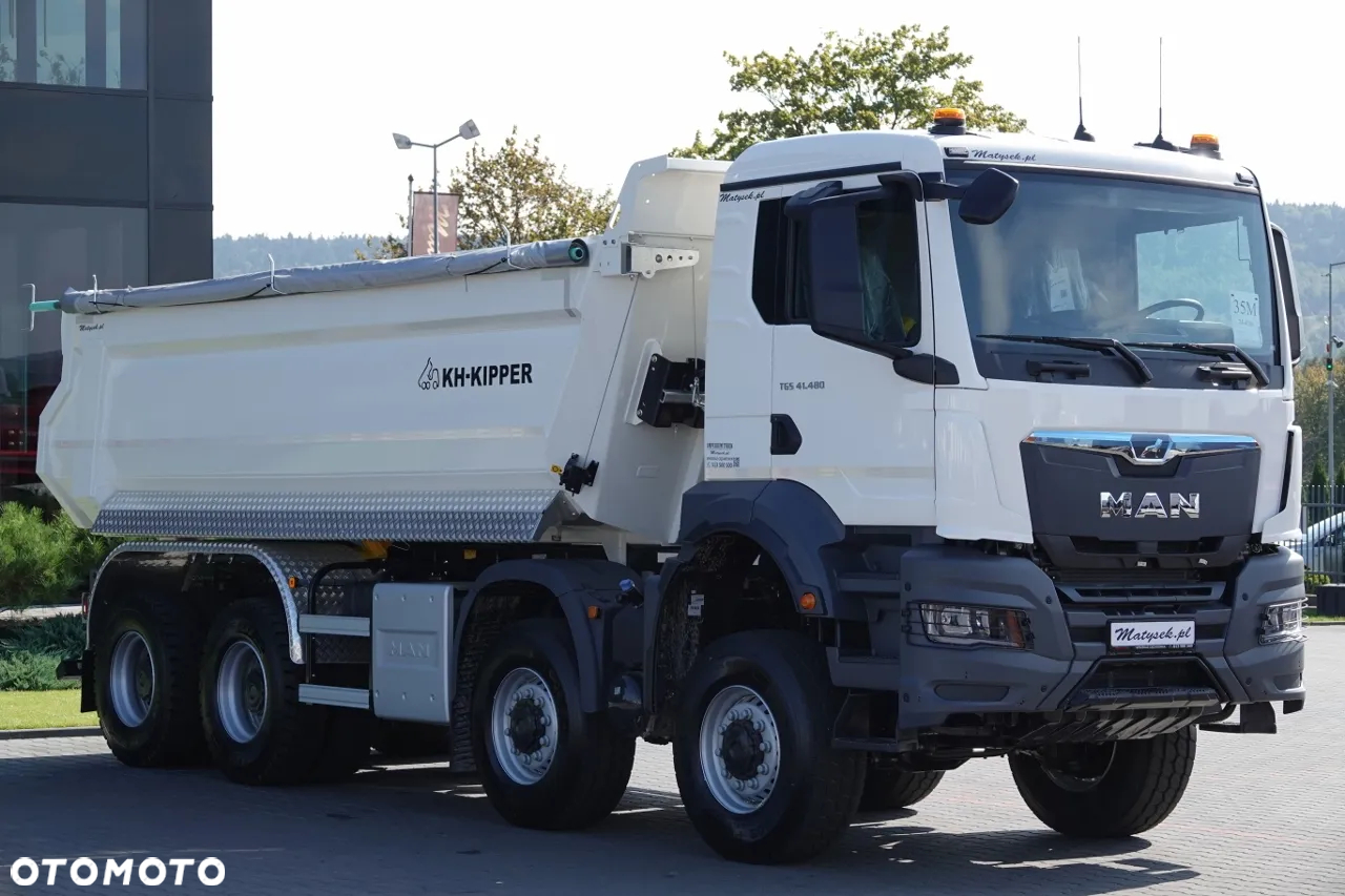 MAN TGS 41.480 / 8X8 / WYMIEŃ SWÓJ STARY NA NOWY / WYWROTKA TYLNOZSYPOWA / KH-KIPPER / MANUAL / FABRYCZNIE NOWA - 2024 R / DOSTĘPNY OD RĘKI - 9