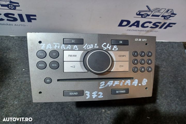Radio cd 344183129 13251048 Opel Zafira B [2005 - 2010] - 1