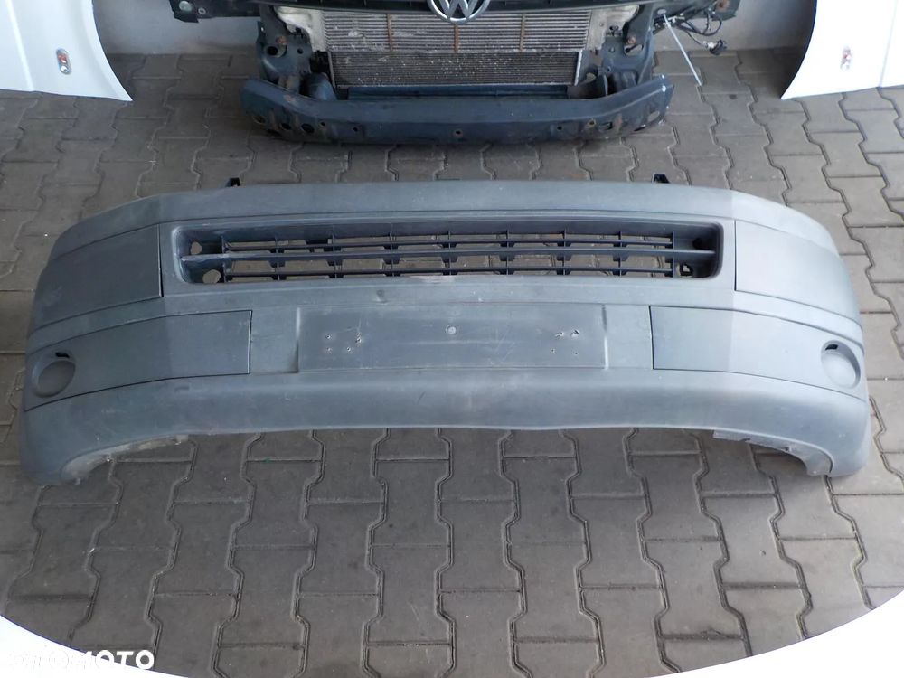 VW T5 LIFT KOMPLETNY PRZÓD MASKA ZDERZAK BŁOTNIKI PAS PRZEDNI - 6