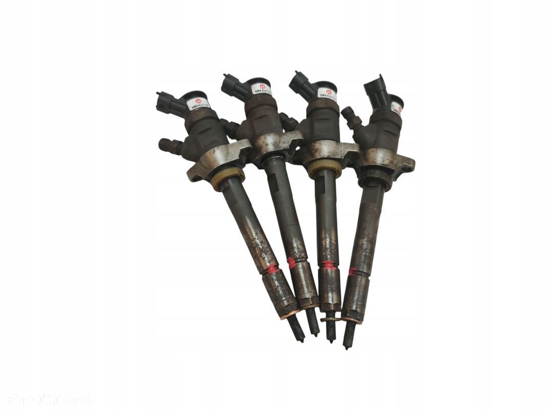 WTRYSKIWACZE WTRYSKI KOMPLET PEUGEOT CITROEN VOLVO FORD 1.6 HDI 0445110297 - 1