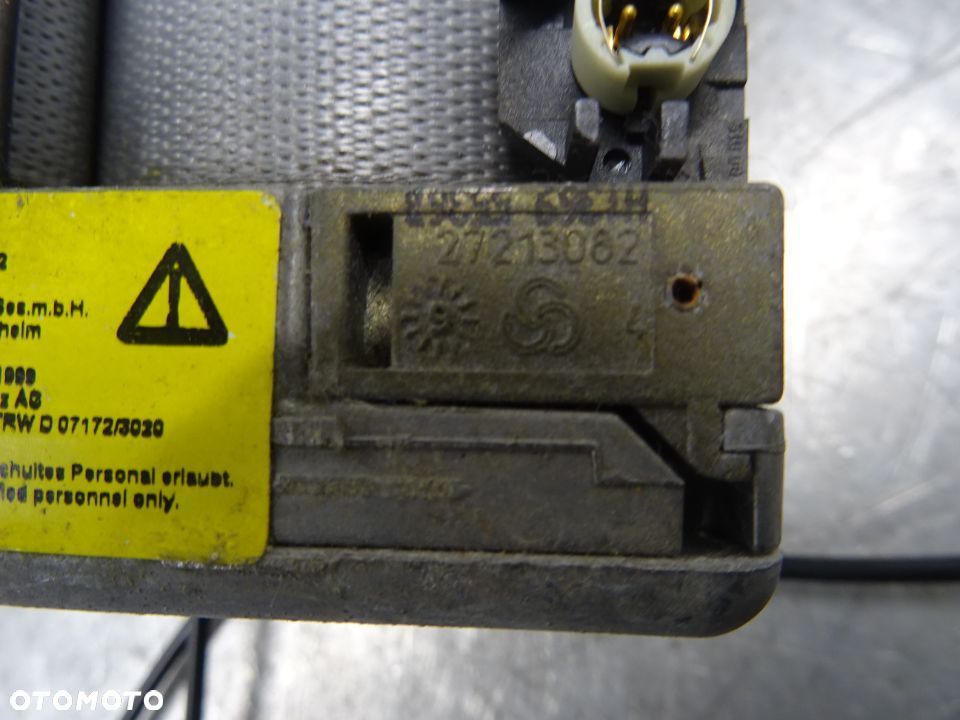 MERCEDES W220 98-01 3.2B PAS BEZPIECZEŃSTWA PRAWY LEWY PRZÓD - 4
