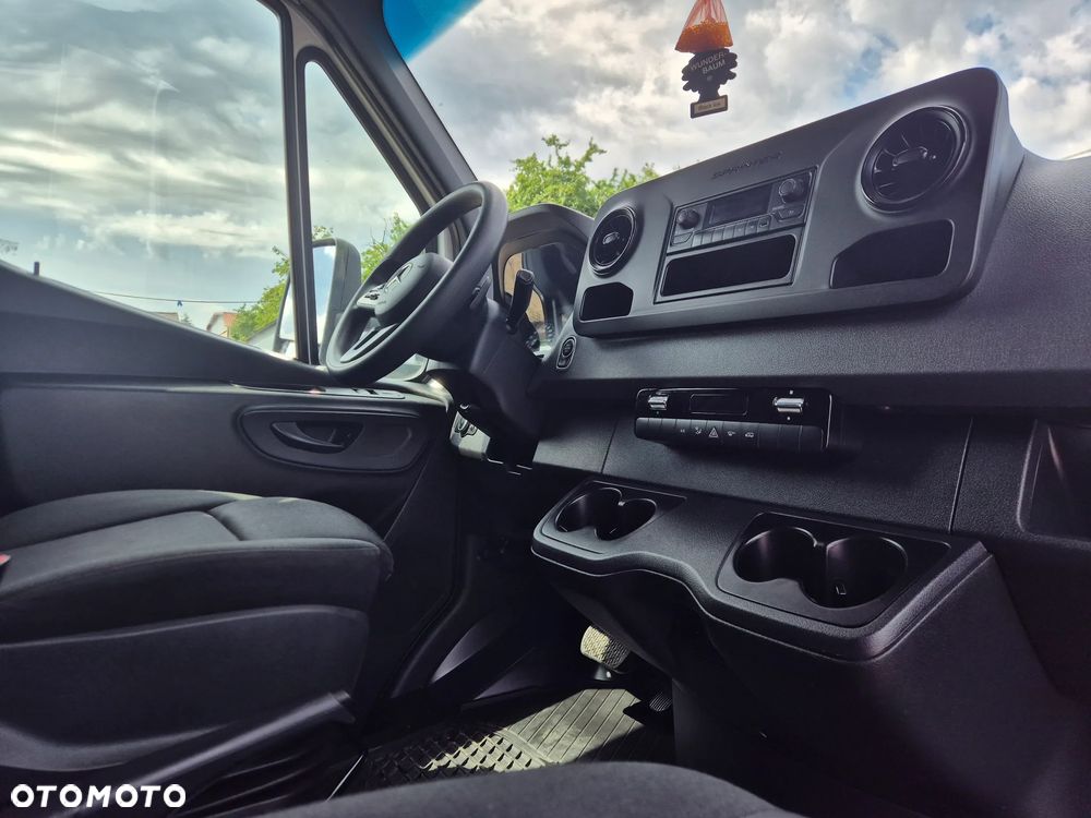 Mercedes-Benz SPRINTER 315 AUTOMAT GWARANCJA PRODUCENTA 09.2027 9G-TRONIC PLANDEKA FIRANA 10EP BEZKLUCZYKOWY DOSTĘP SALON PL BEZWYPADKOWY BEZ WKŁADU SERWIS ASO FV23% 2.0 150KM - 22