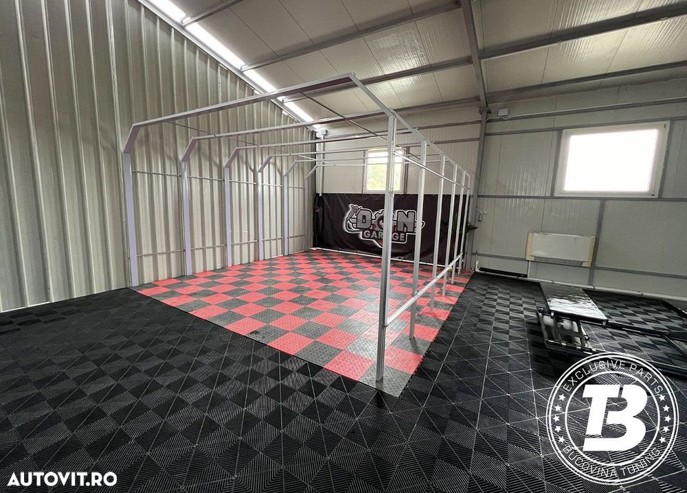 Pardoseala Modulara pentru Garaj si Ateliere Detailing - Negru - 7