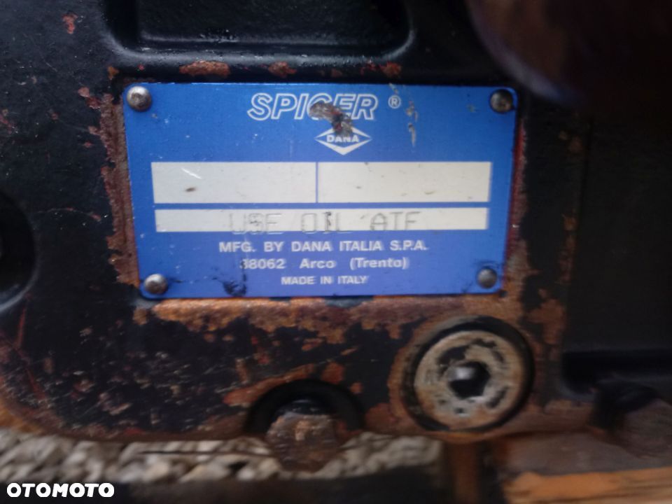 Most Dana Spicer Ze Skrzynią 355/162 70-005 Fiat Kobelco E145W - 12