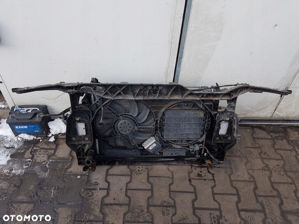AUDI A4 B8 08-11r 2.0 TDI PAS PRZEDNI CHŁODNICE WENTYLATOR AUTOMAT - 6