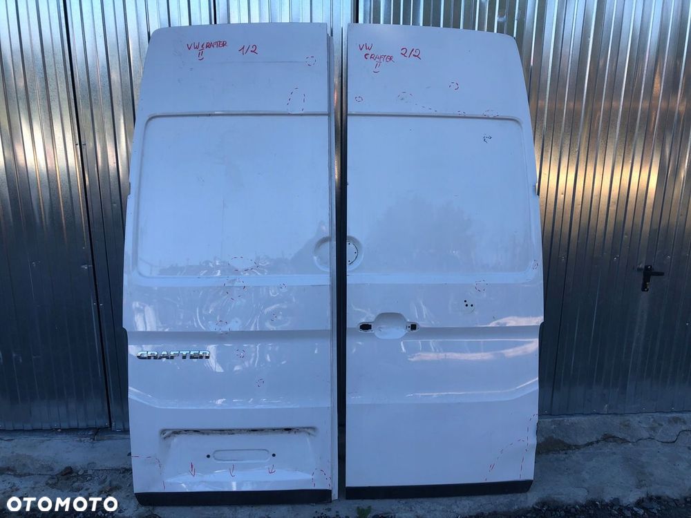 DRZWI TYLNE LEWE PRAWE VW CRAFTER II 2 7C MAN TGE KOMPLET - 1