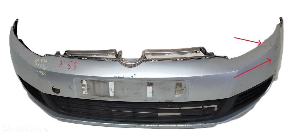 ZDERZAK PRZEDNI PRZÓD VW GOLF VI 06-12 LA7W - 1