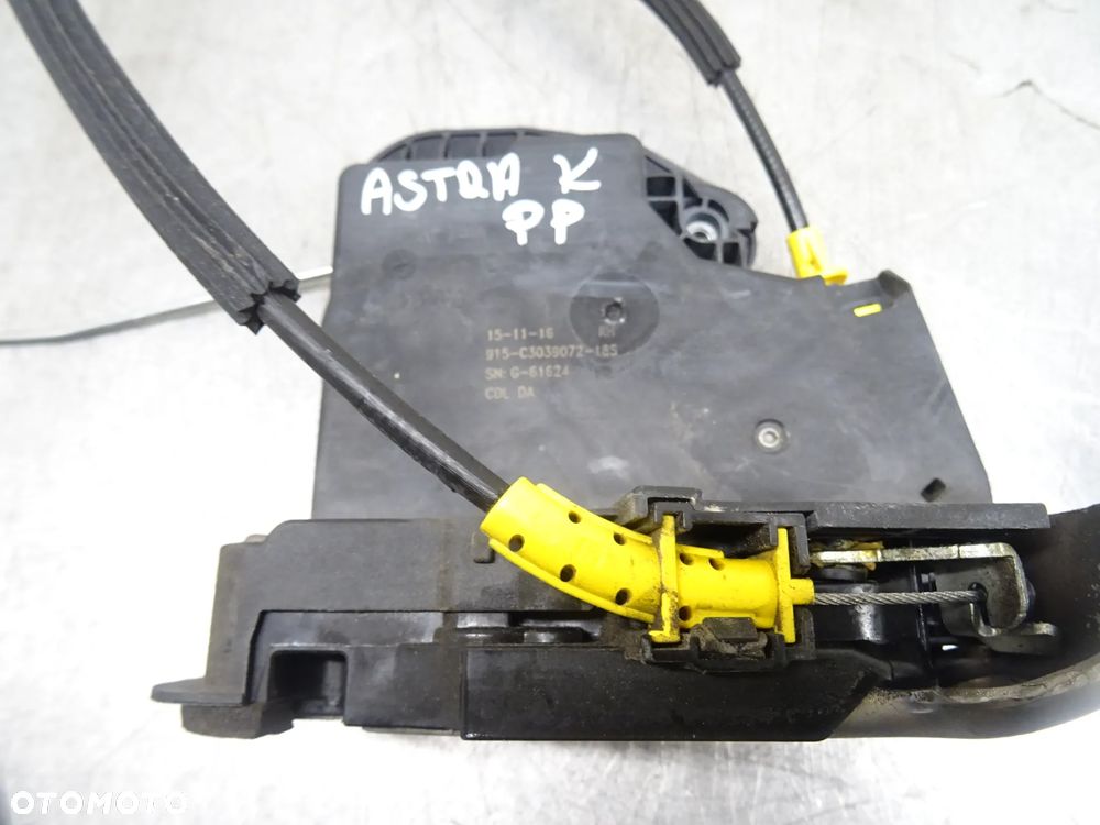 OPEL ASTRA K KOMBI 1.6CDTI ZAMEK DRZWI PRAWY LEWY PRZÓD PRAWY TYŁ - 7