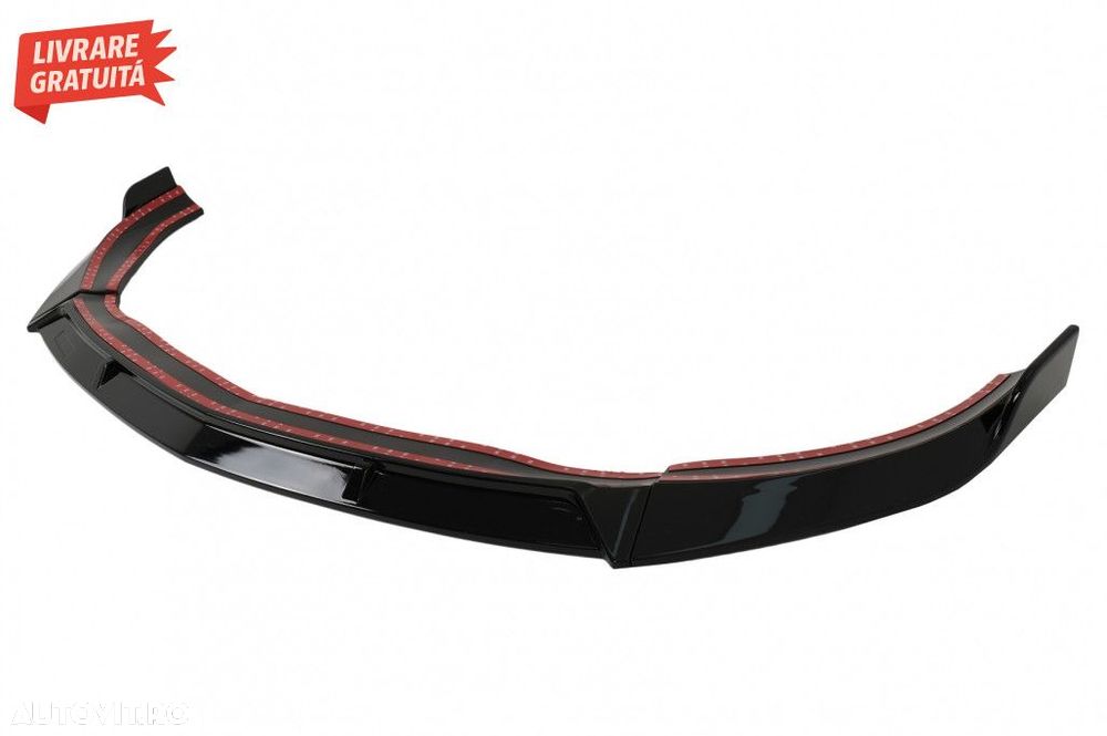 Prelungire Bara Fata Mercedes CLA45 C117 X117 (2013-2016) Negru Lucios - 5