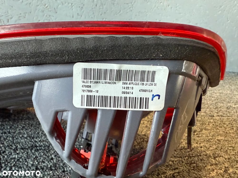 BMW X3 F25 Lampy klapy tył - 4