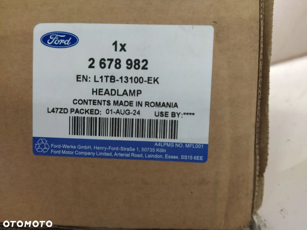 FORD PUMA 19- REFLEKTOR LAMPA PRAWY PRAWA PRZÓD PRZEDNIA LED PRZETWORNICA NOWA ORYGINAŁ - 16