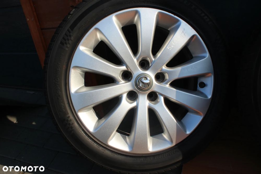 FELGI ALUMINIOWE KOŁA OPONY LETNIE OPEL ASTRA J K ZAFIRA C R17 5x115 ET44 225/50/17 - 4