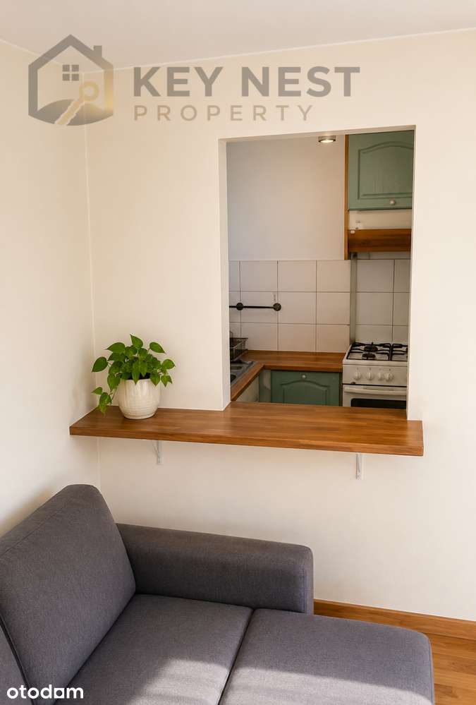 Kawalerka 26 m² |1. piętro | Osobna kuchnia | Komórka lokatorska