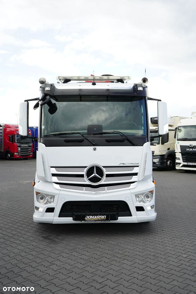 Mercedes-Benz ACTROS / 2543 / 6 X 2 / SKRZYNIOWY + HDS / FASSI F 295 / WYS. 16,5 M / PILOT / OŚ SKRETNA - 15