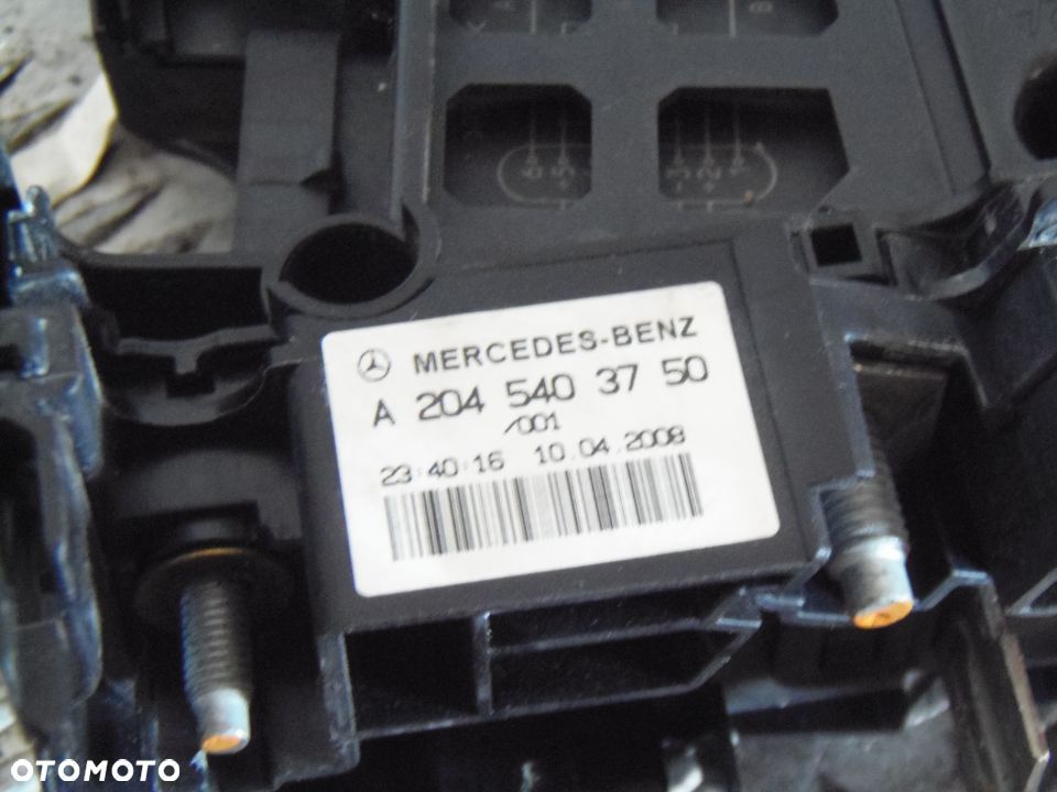 MERCEDES W204 KLEMA NABÓJ MODUŁ AKUMULATORA a2045403750 - 3