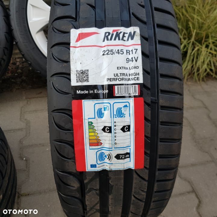 4x 7,5x17 ET34 5x120 Komplet felg aluminiowych z nowymi oponami letnimi BMW 3,1,X1,X3 Poznań - 6