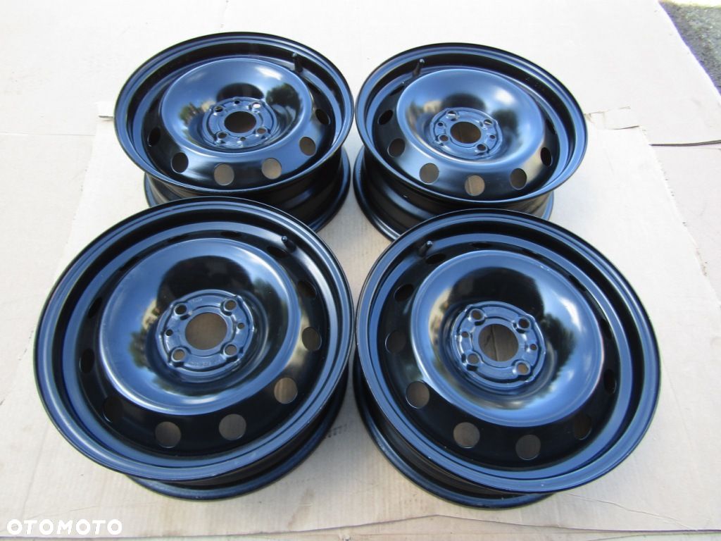 4x Felgi 15 Fiat Panda 500 Fiorino Linea Citroen Nemo Peugeot Bipper Lancia - 1