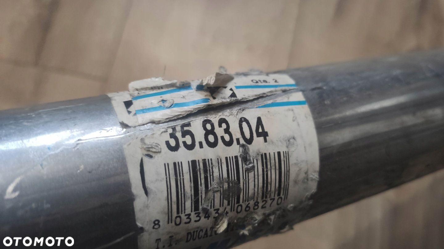 TŁUMIK RURA WYDECHU DUCATO BOXER 02- 2.0 2.2 - 2