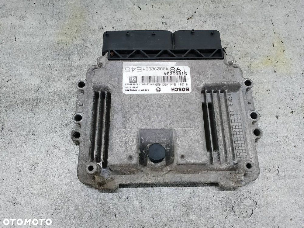 KOMPUTER, STEROWNIK FIAT BRAVO II 51805034 0281014453 1.6 JTD - 1